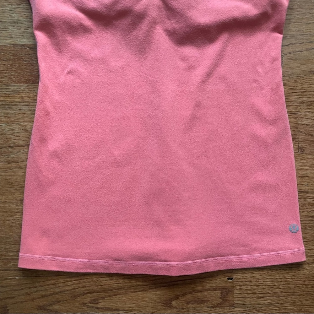 Lululemon coral pink tank top size 8 - Picture 3 of 12